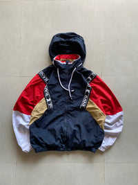 90s KARL KANI QUARTER ZIP JACKET -M