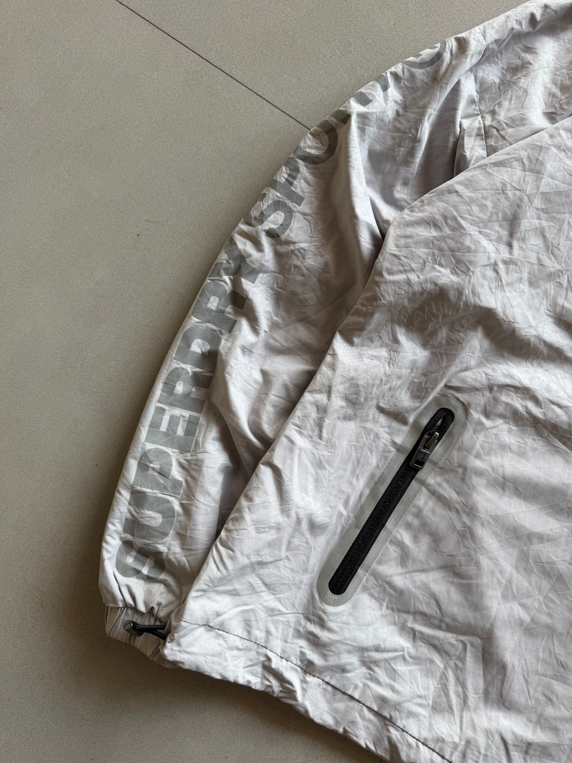SUPER DRY QUARTER ZIP JACKET - S