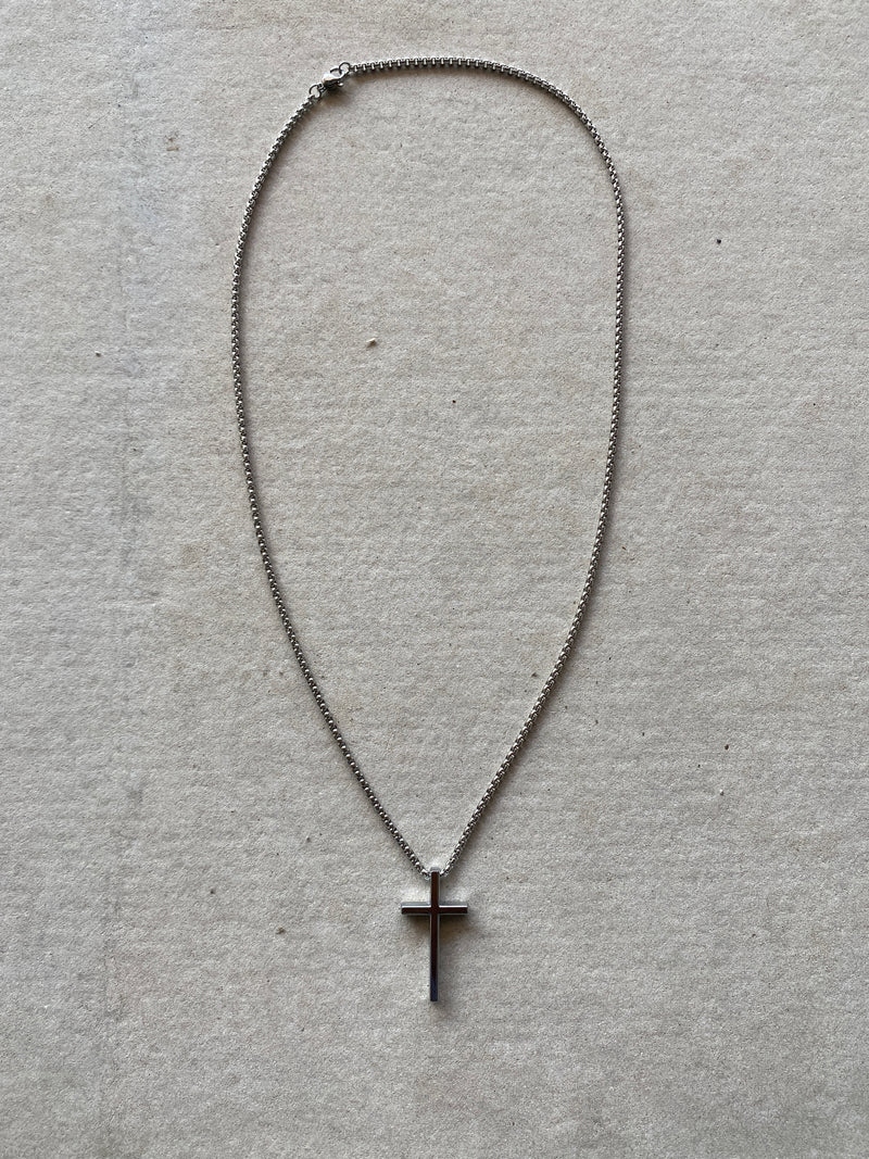 UNISEX CROSS LOCKET CHAIN