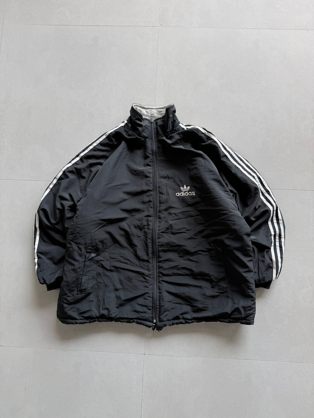 ADIDAS STRIPED JACKET - XXL