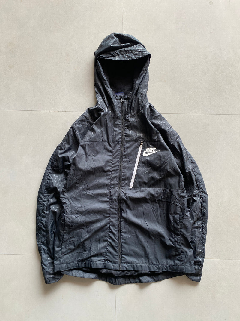 NIKE HOODED JACKET - L