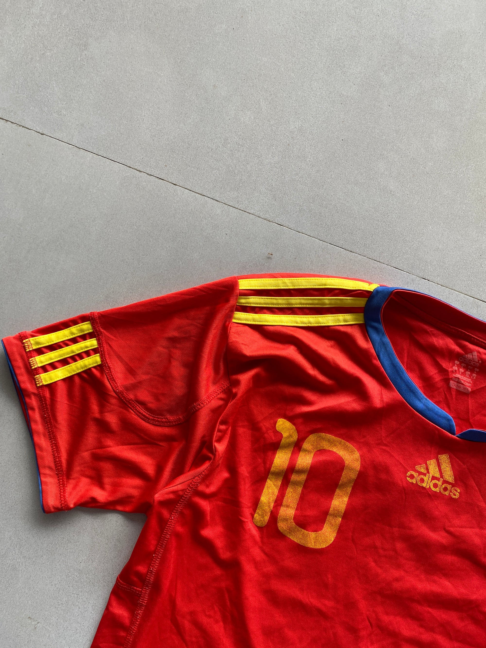 2010 ADIDAS SPAIN FABREGAS (10) JERSEY- m