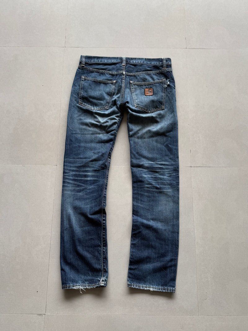 CARHARTT DISTRESSED DENIM - M