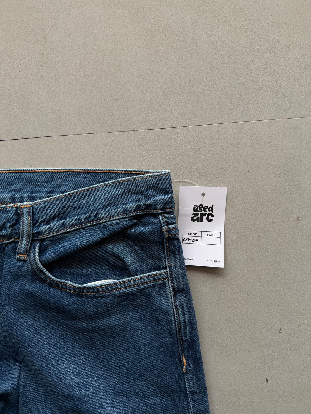 DN69 WIDELEG DENIM - M