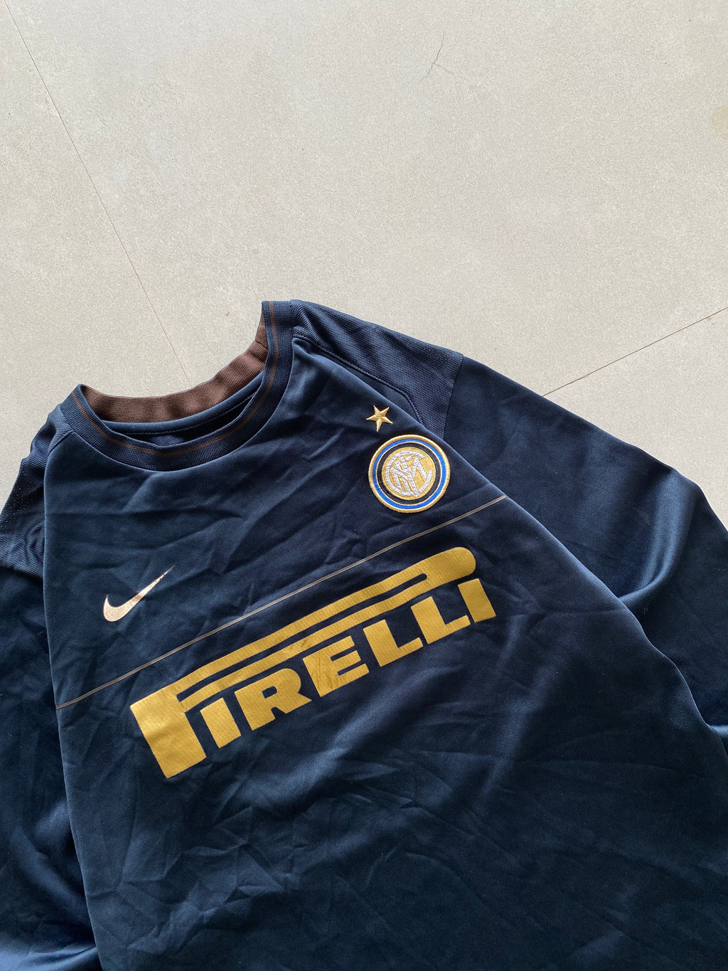 2008 NIKE INTER MILAN TRAINING JERSEY - XS