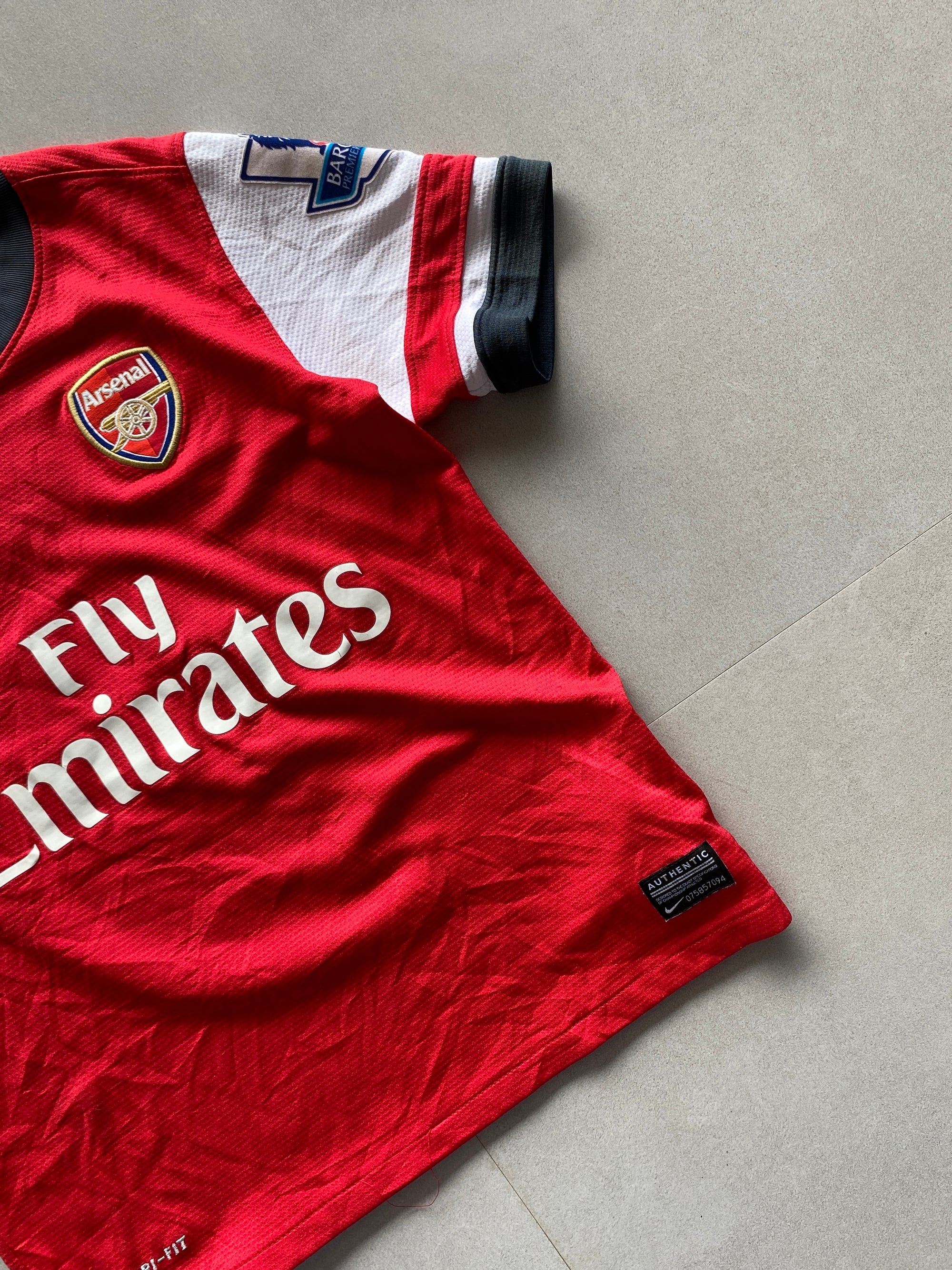 2012 NIKE ARSENAL JERSEY - XS