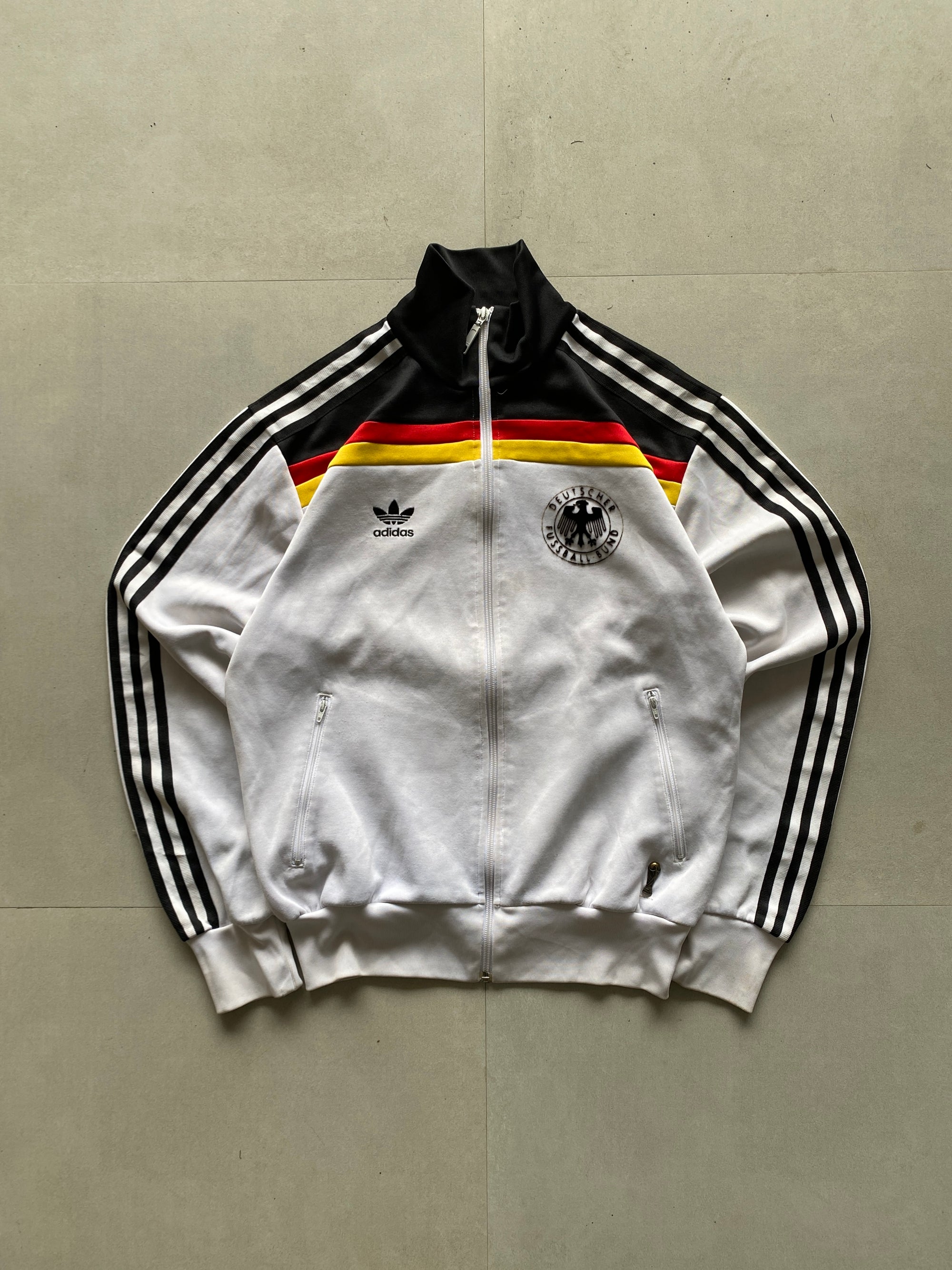 VINTAGE ADIDAS GERMANY STRIPED JACKET - S
