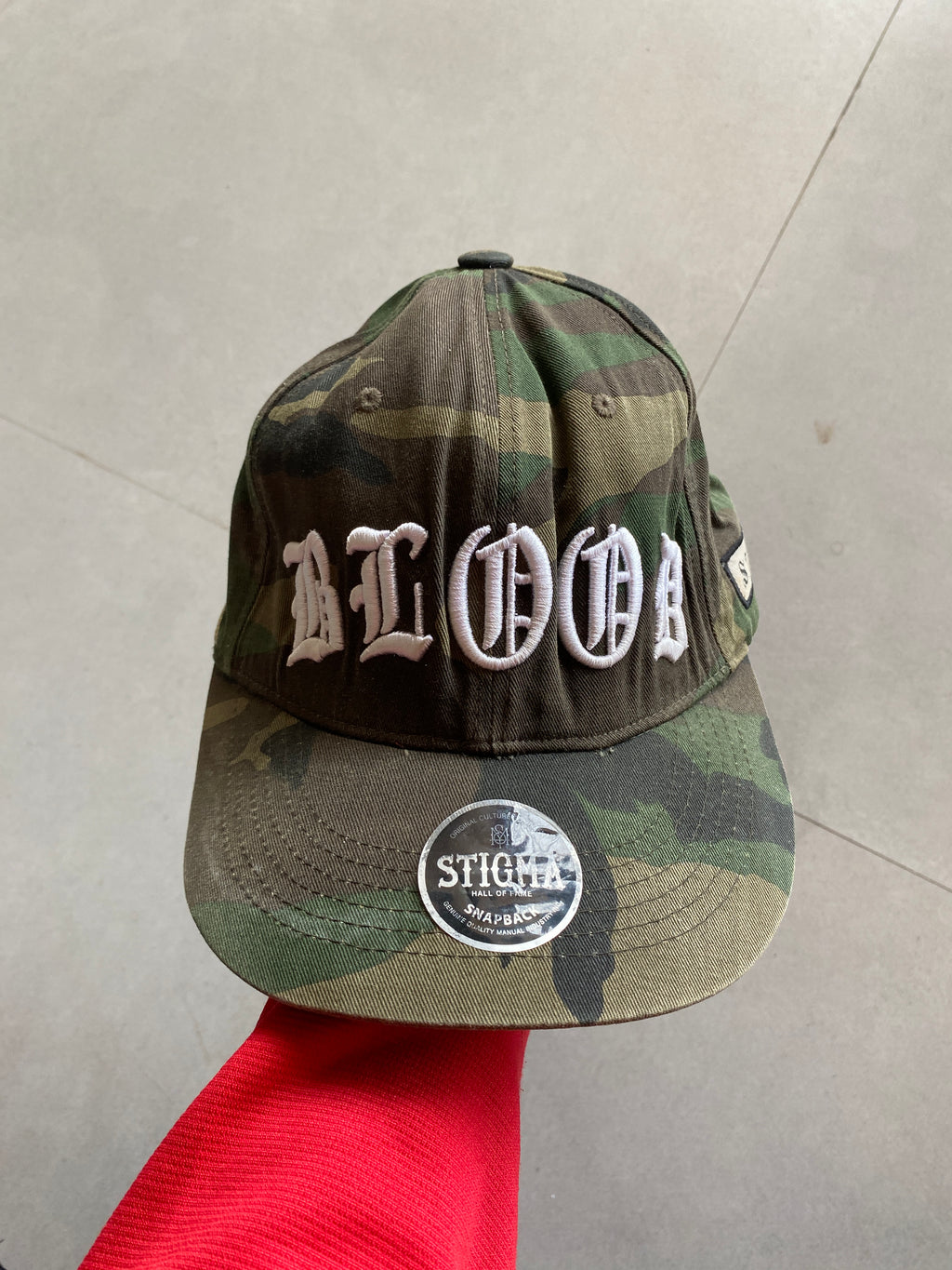 VINTAGE MILITARY CAMOU CAP