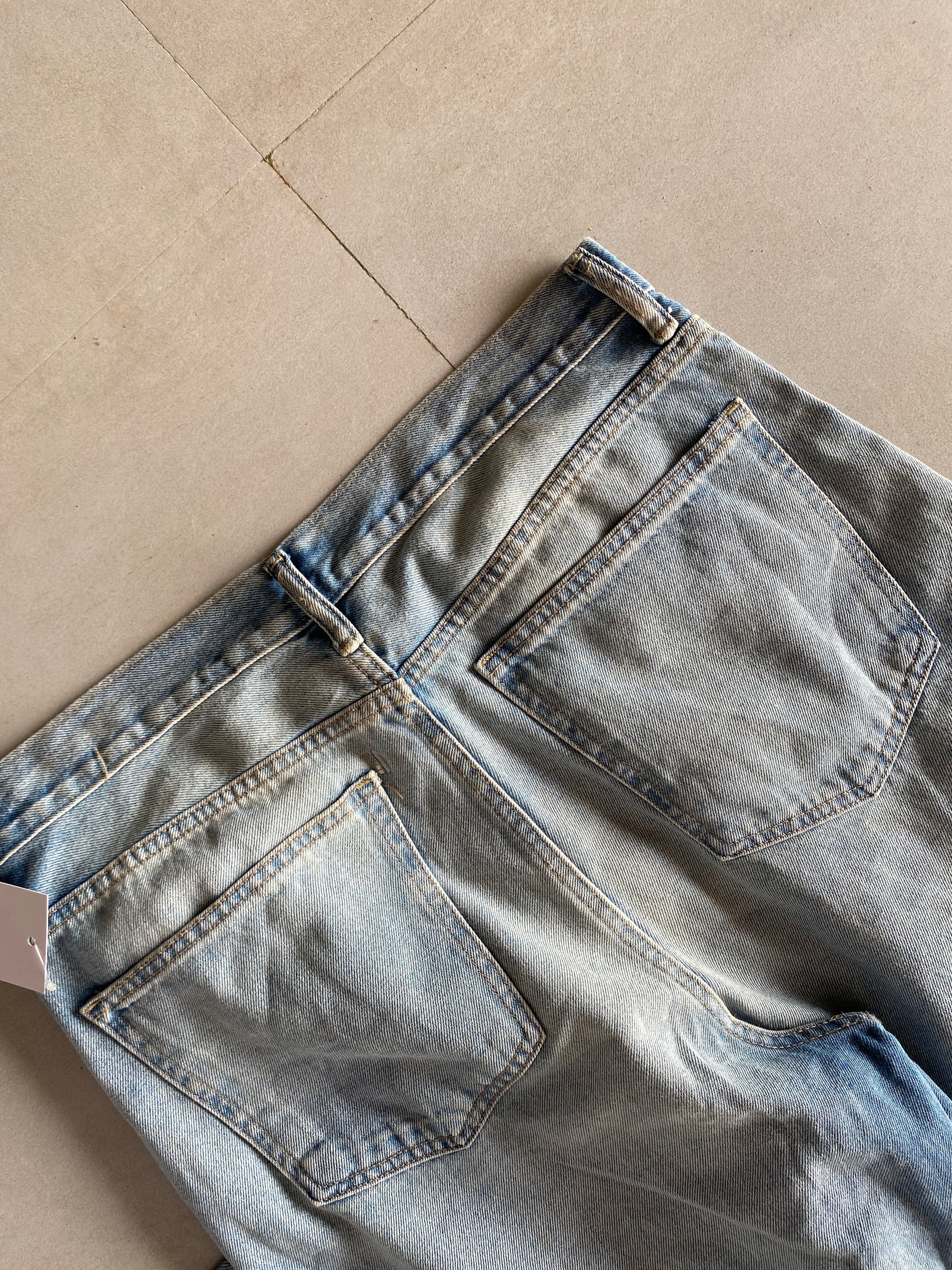 BAGGY DENIM - L
