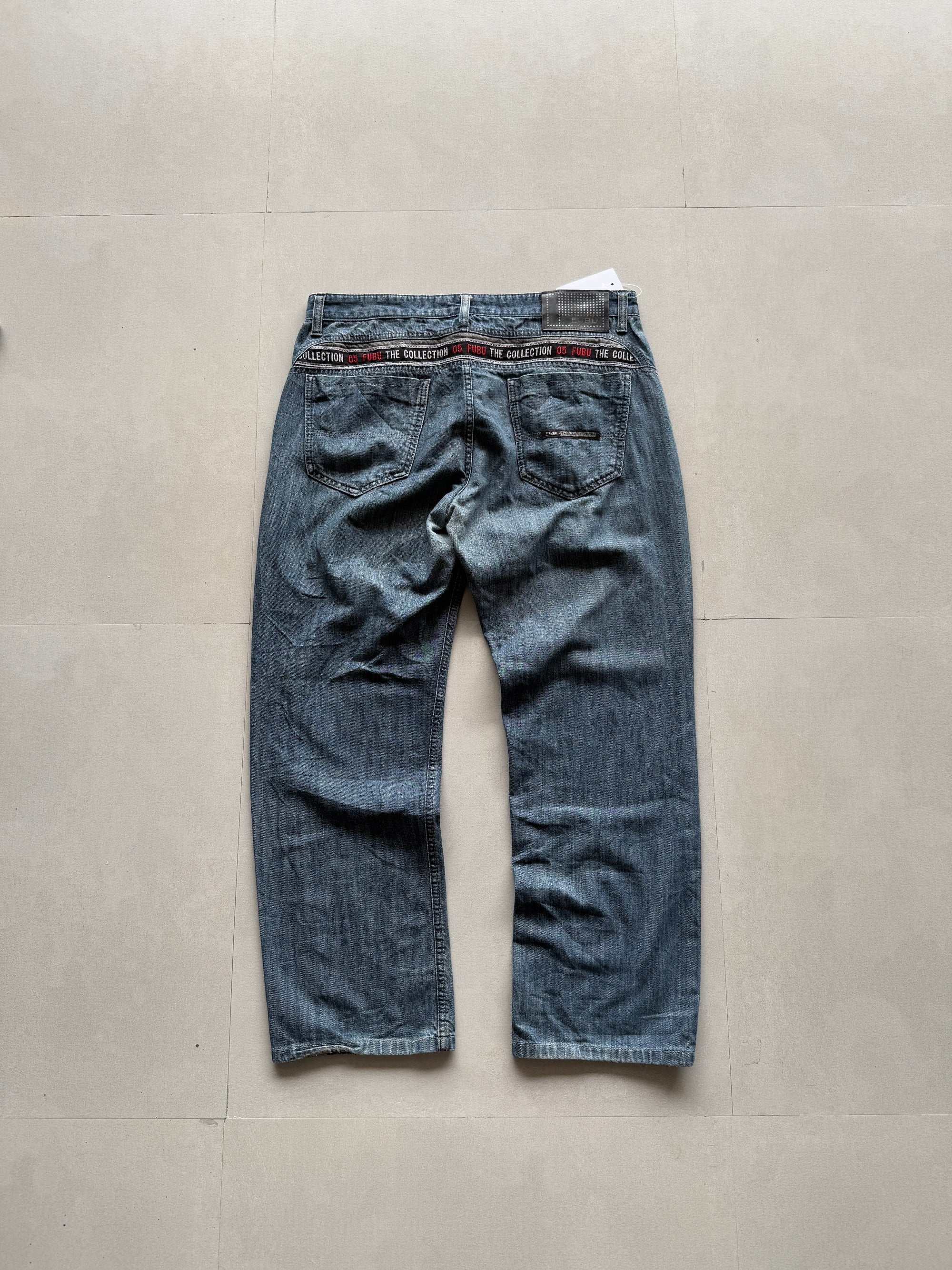VINTAGE FUBU THE COLLECTION DENIM -