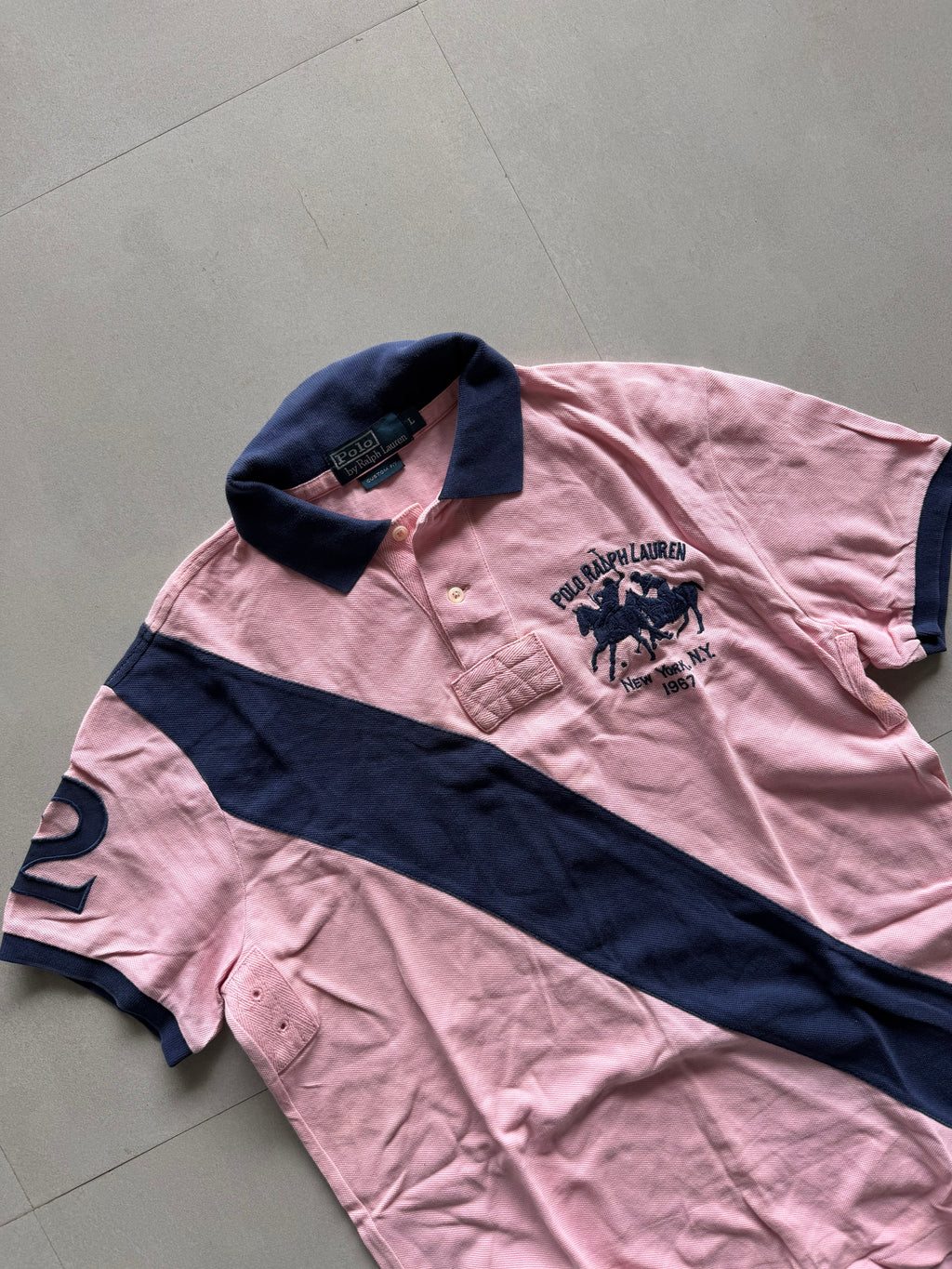 RALPH LAUREN POLO TEE - M