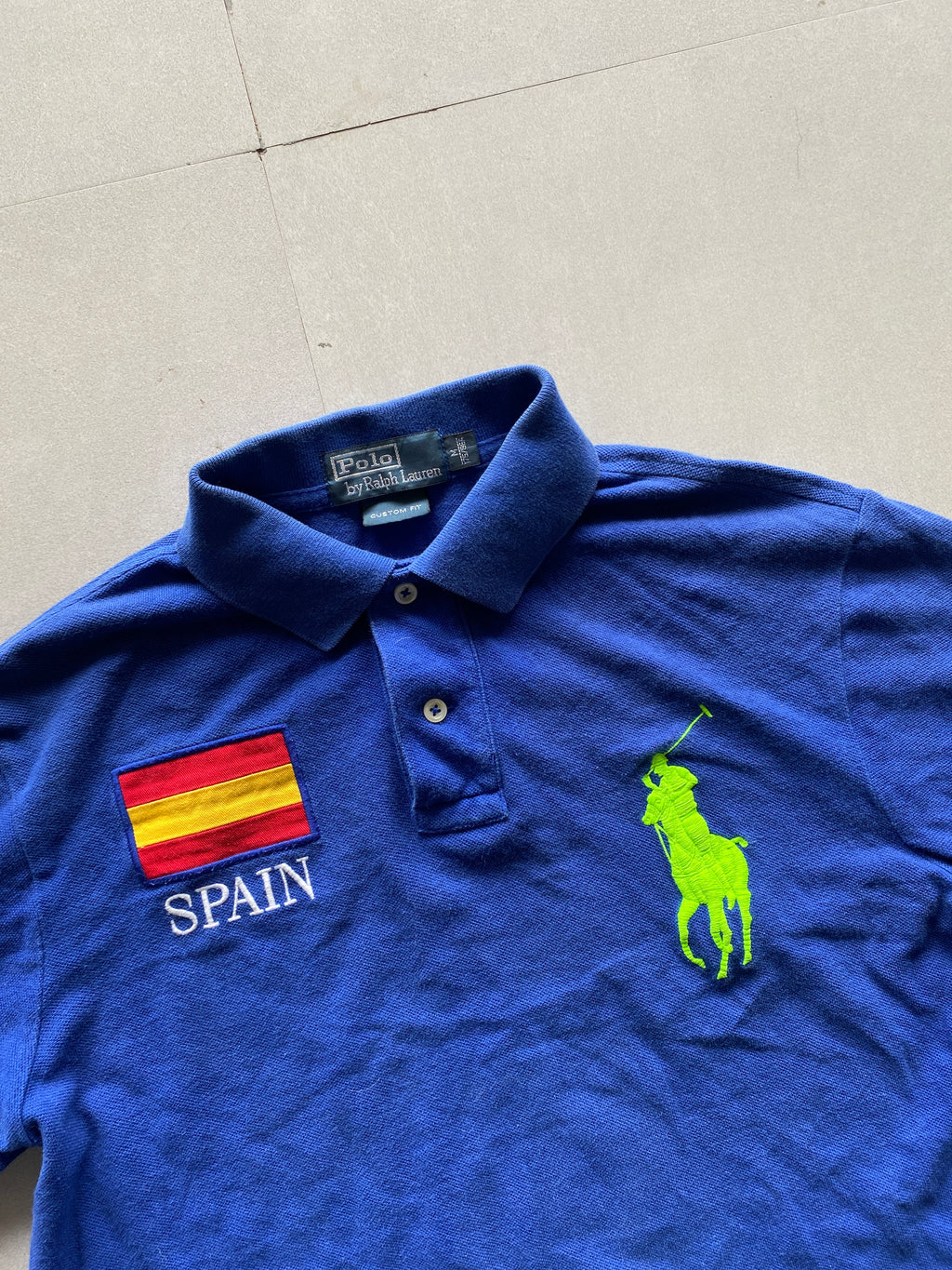 VINTAGE RALPH LAUREN SPAIN POLO SHIRT - S