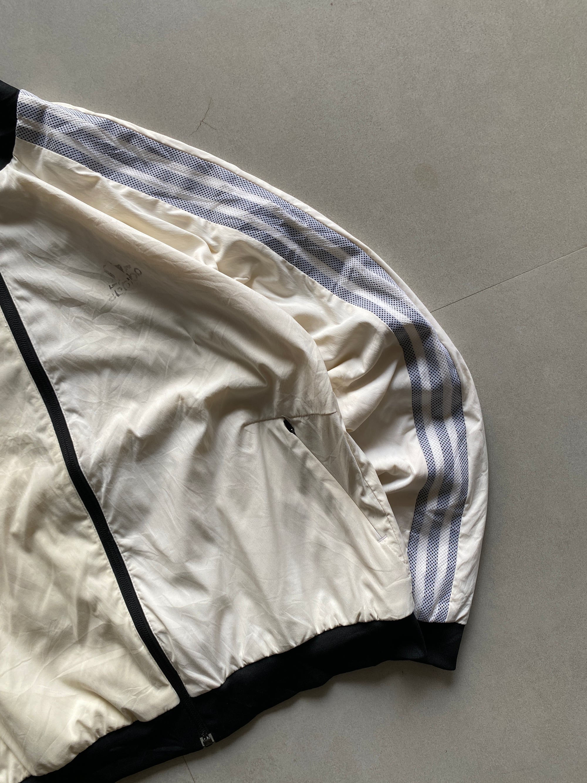 ADIDAS STRIPED JACKET - XS