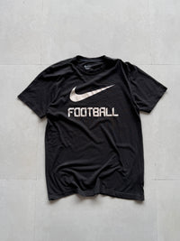 NIKE BLACK FOOTBALL TEE - M