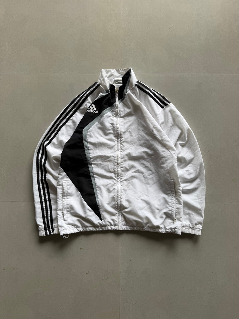 VINTAGE ADIDAS STRIPED JACKET - M