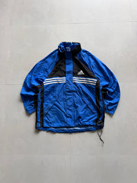 90S ADIDAS STRIPED JACKET - XL