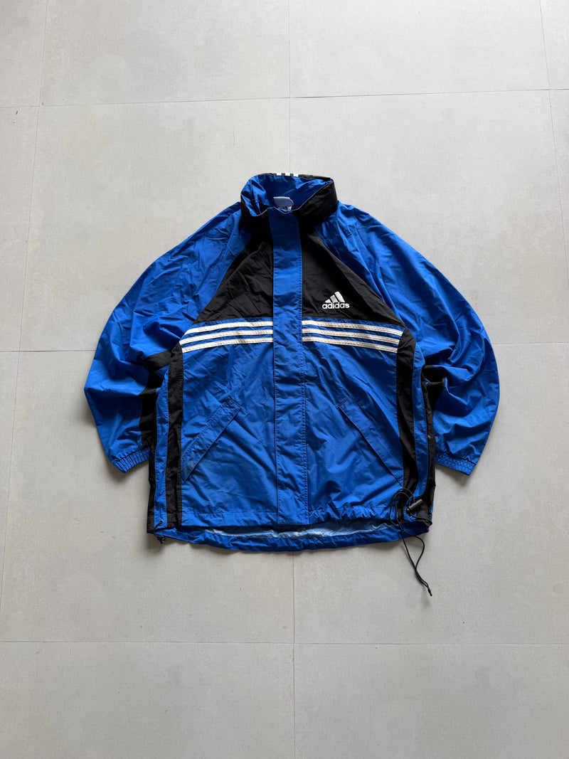 90S ADIDAS STRIPED JACKET - XL