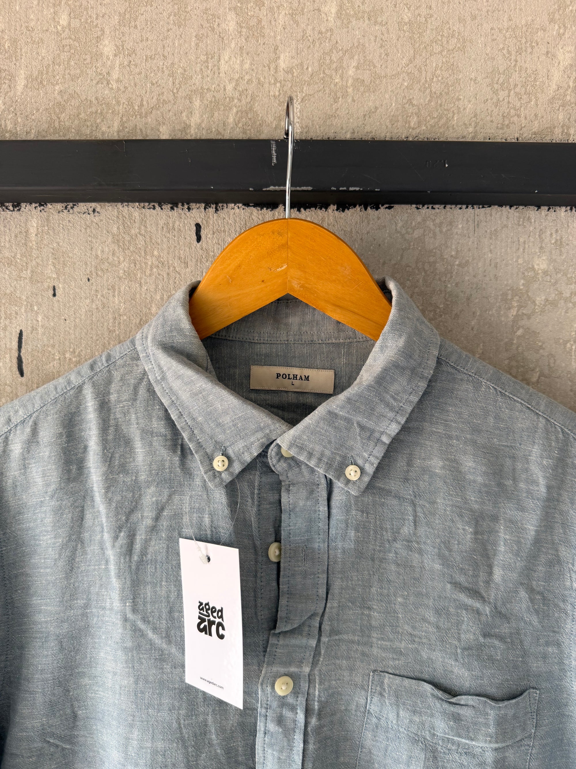 POLHAM LINEN SHIRT SLN112 - M