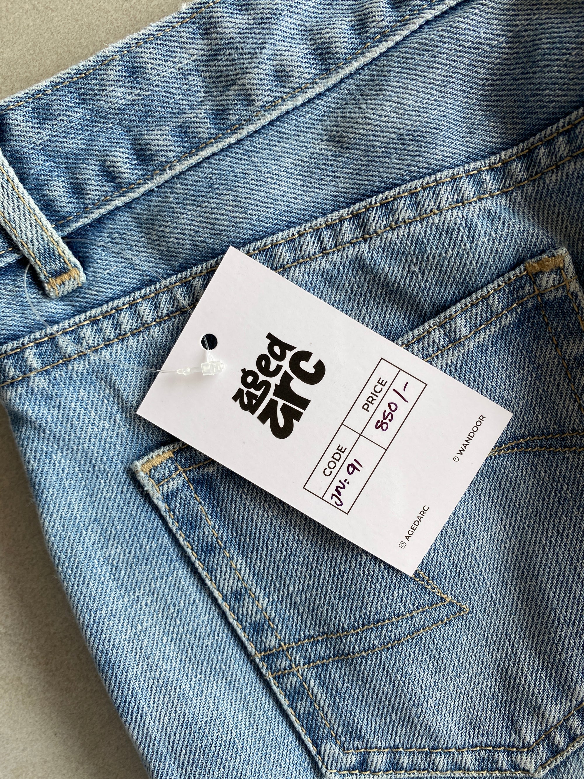 BOOTCUT DENIM - S
