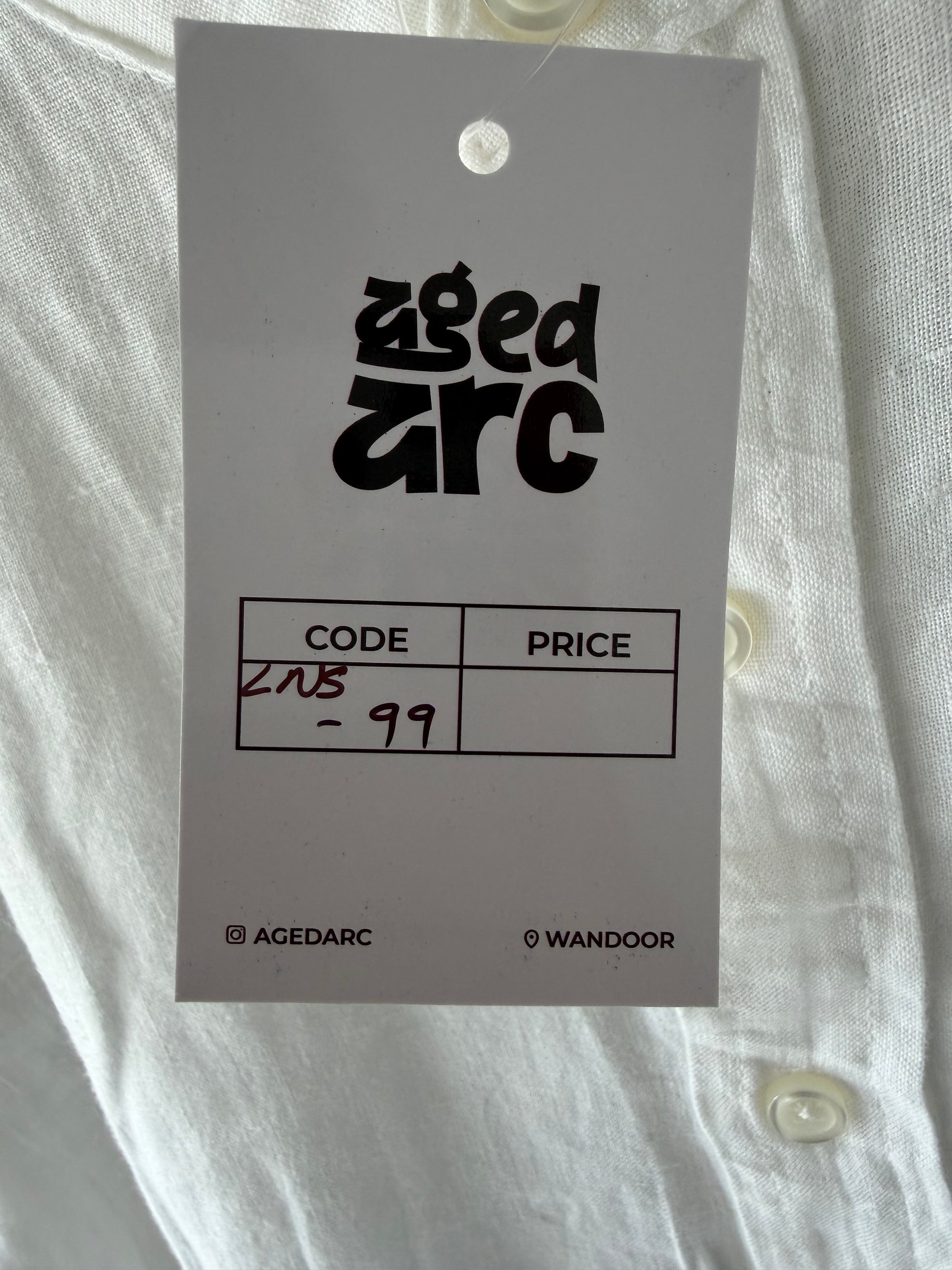 SPAO LINEN SHIRT SLN99  - M