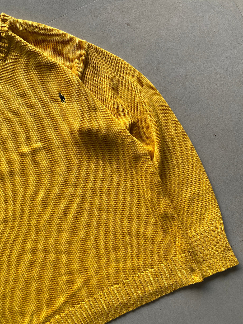 RALPH LAUREN KNIT SWEATER - L