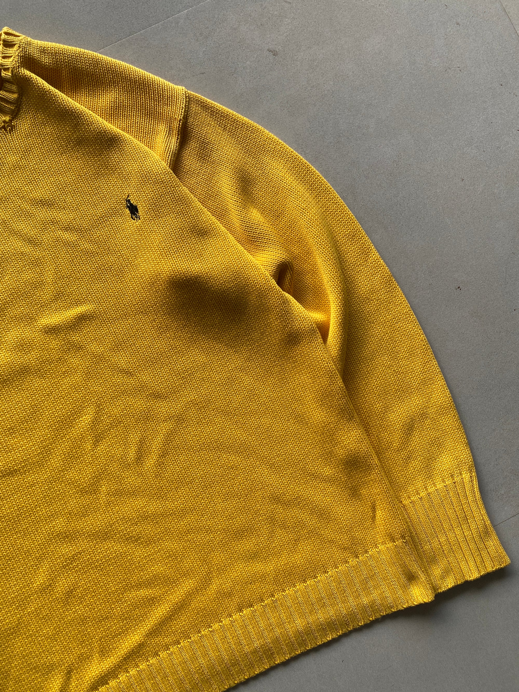 RALPH LAUREN KNIT SWEATER - L