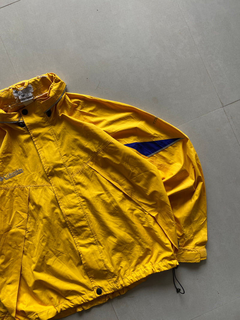 COLUMBIA HOODED TREKKING JACKET - XL