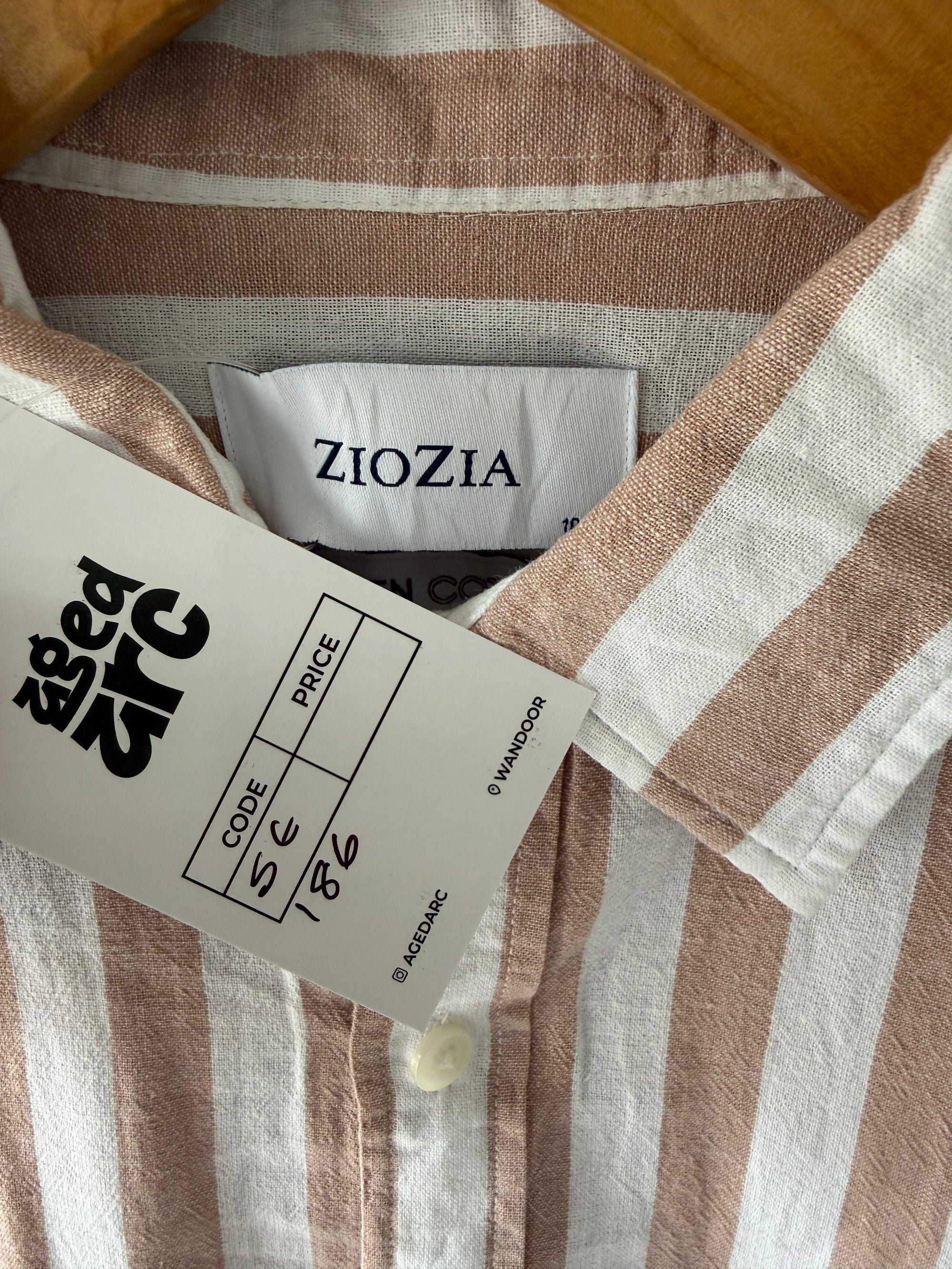 ZIOZIA STRIPED SHIRT ST186 - M
