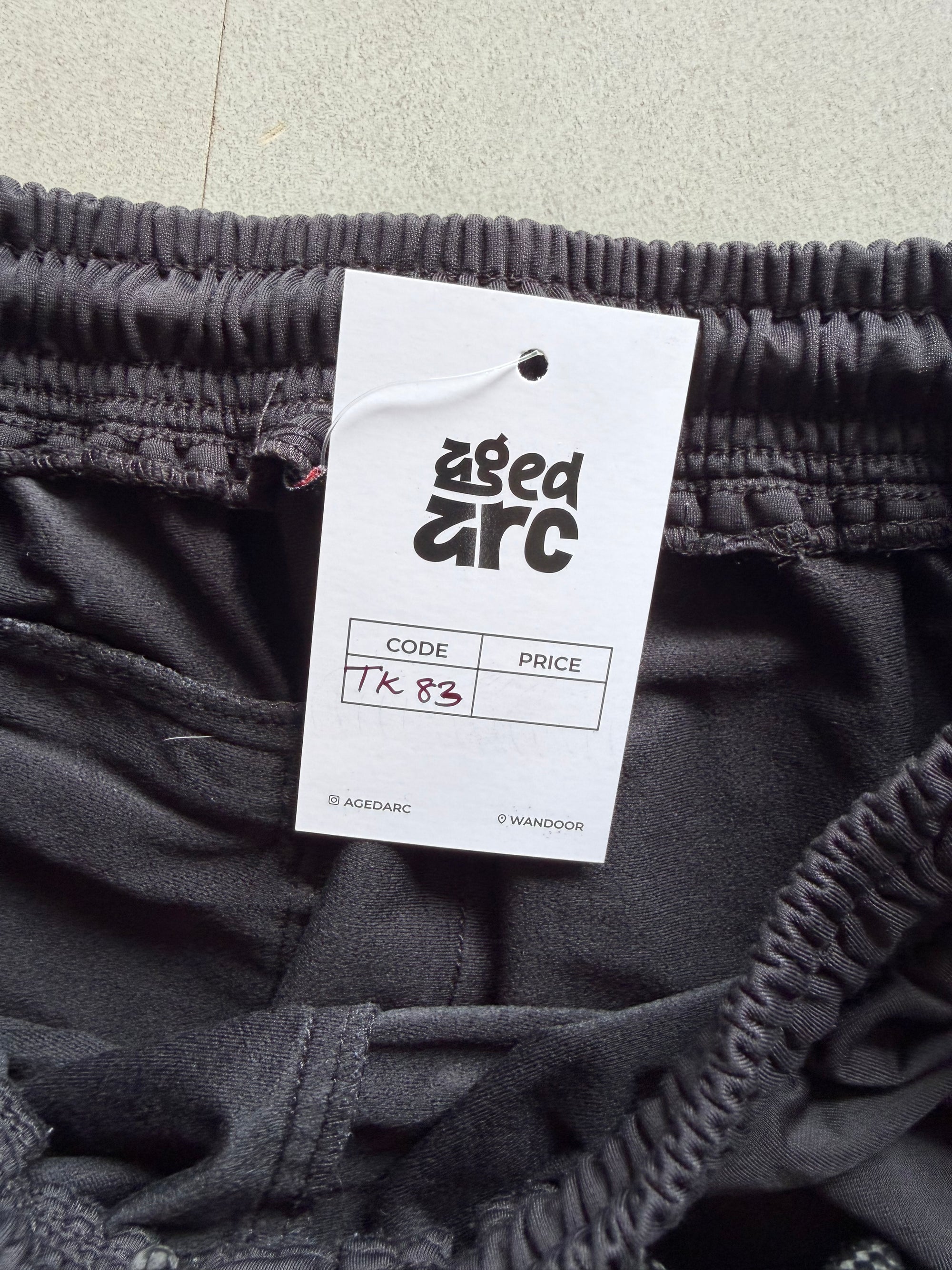 STRIPED BAGGY TRACK PANT83 - S