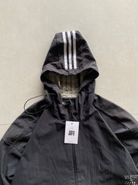 VINTAGE ADIDAS HOODED JACKET - XL