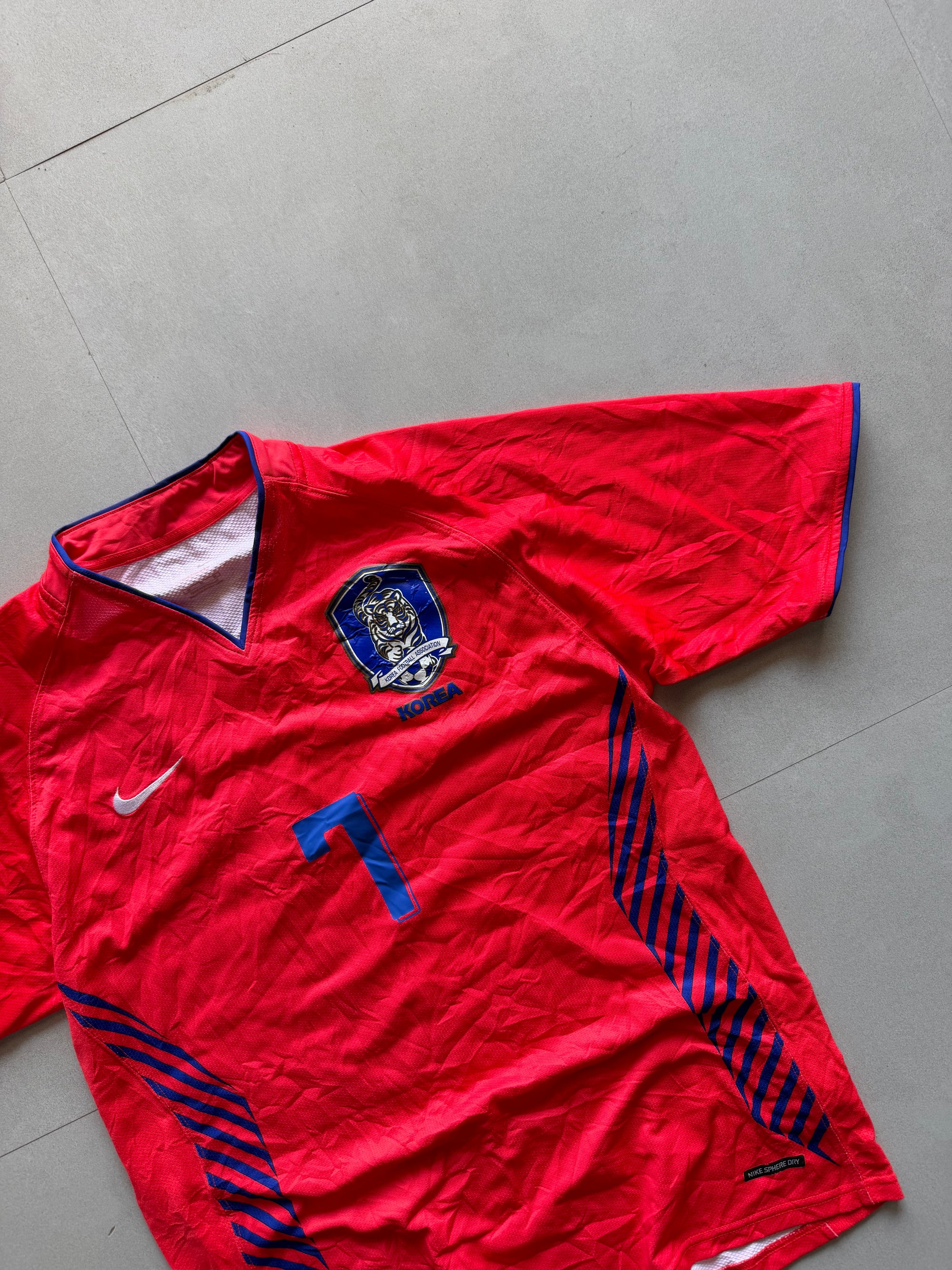 2006 NIKE SOUTH KOREA JERSEY (#7) - M