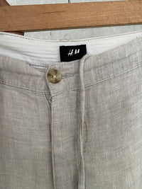 LINEN PANT - L