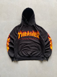 VINTAGE THRASHER MAGAZINE HOODIE - M