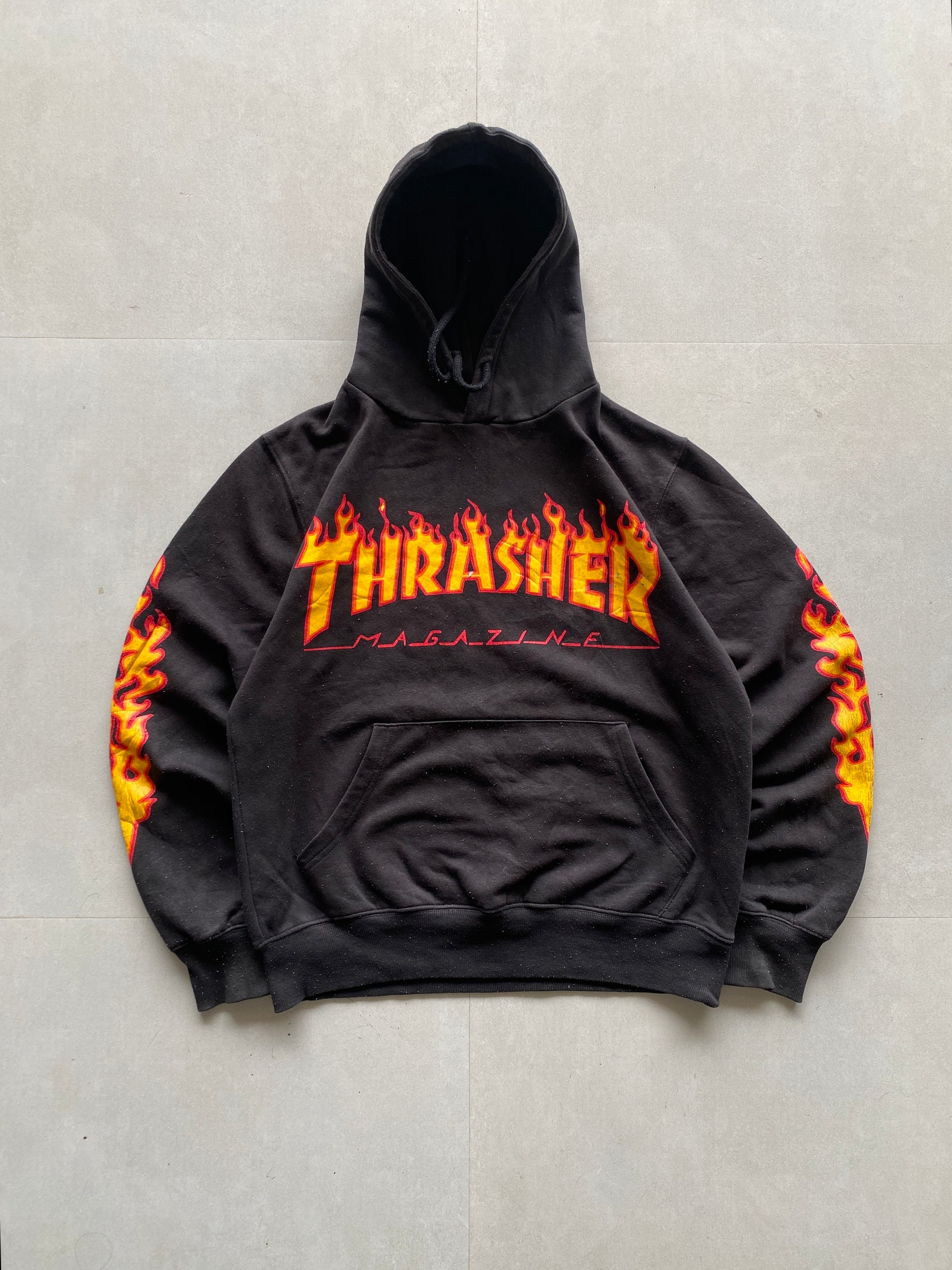 VINTAGE THRASHER MAGAZINE HOODIE - M