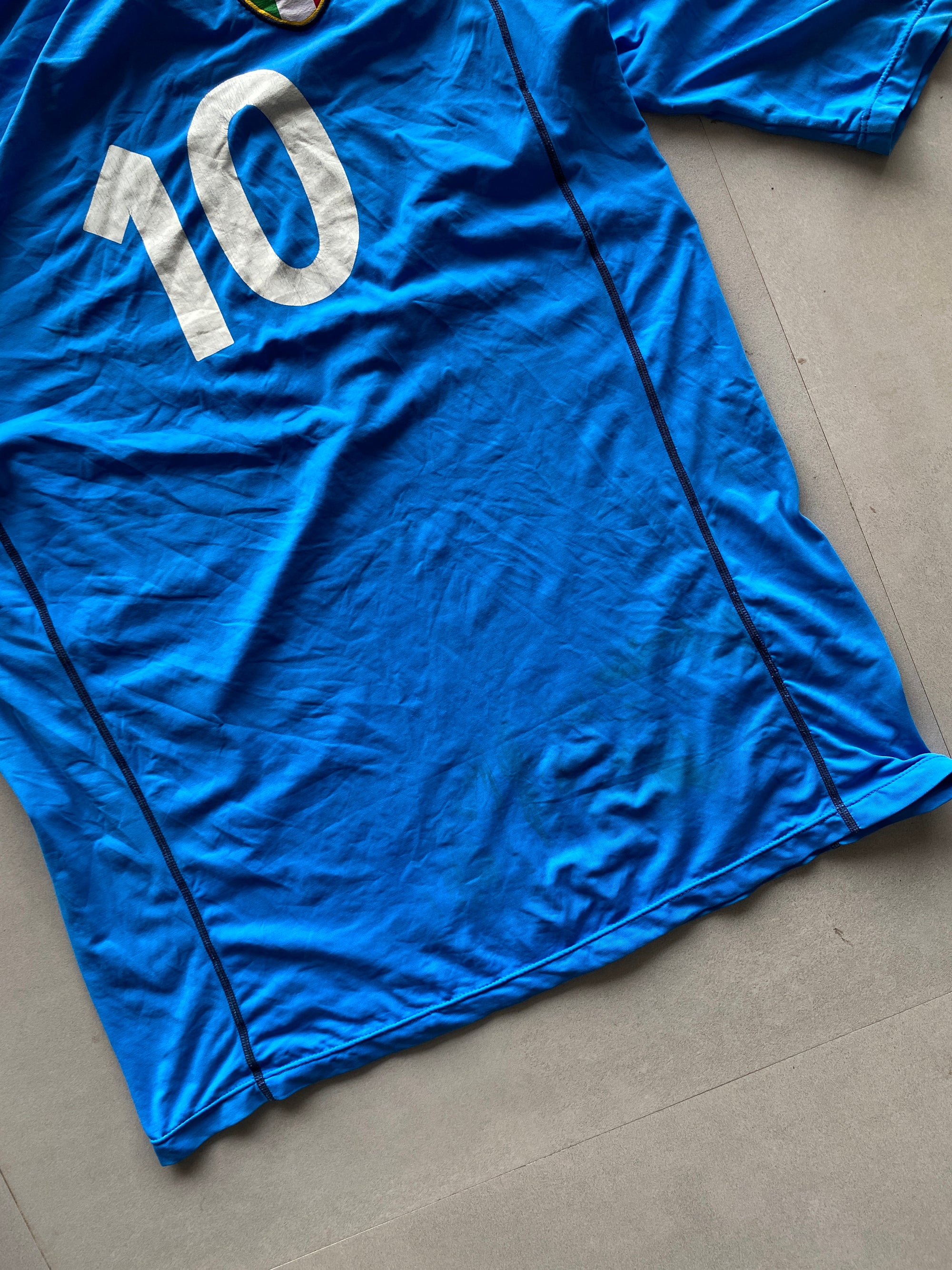 2002 KAPPA RETRO ITALY 10 JERSEY - M