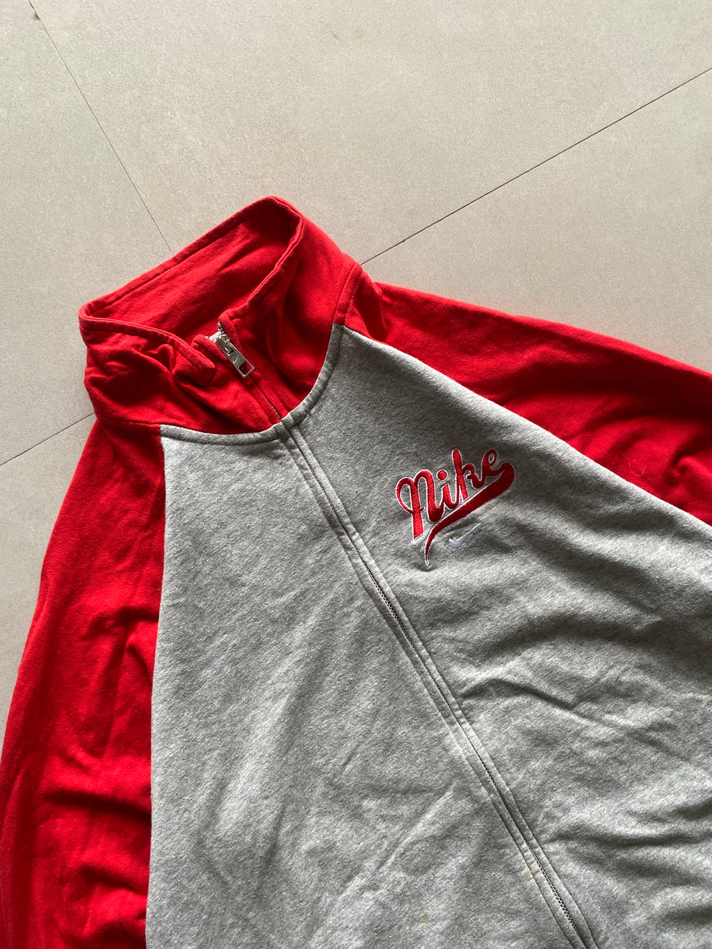 VINTAGE NIKE ZIPPER - M