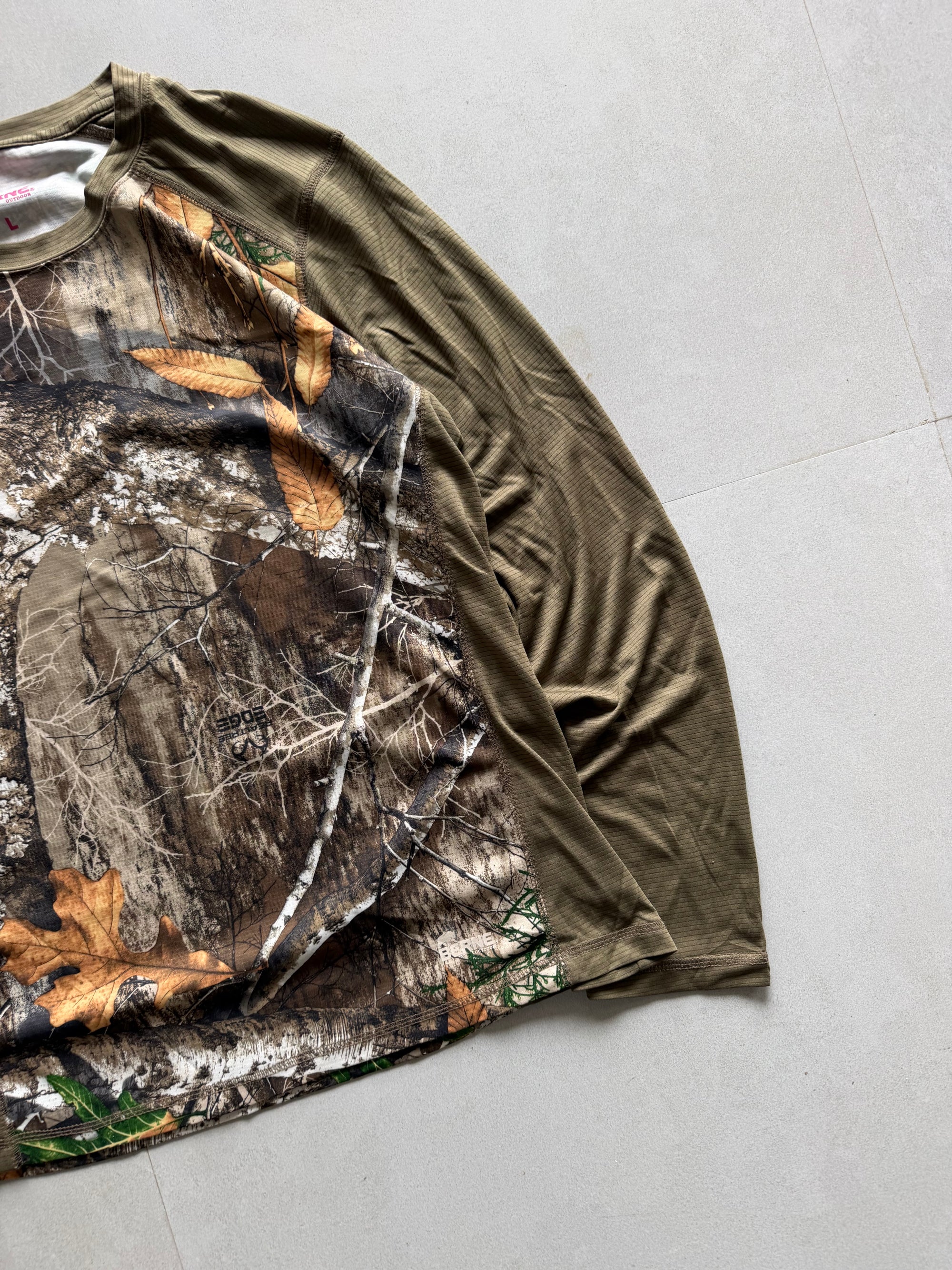 REALTREE CAMO FULL SLEEVE TEE - M