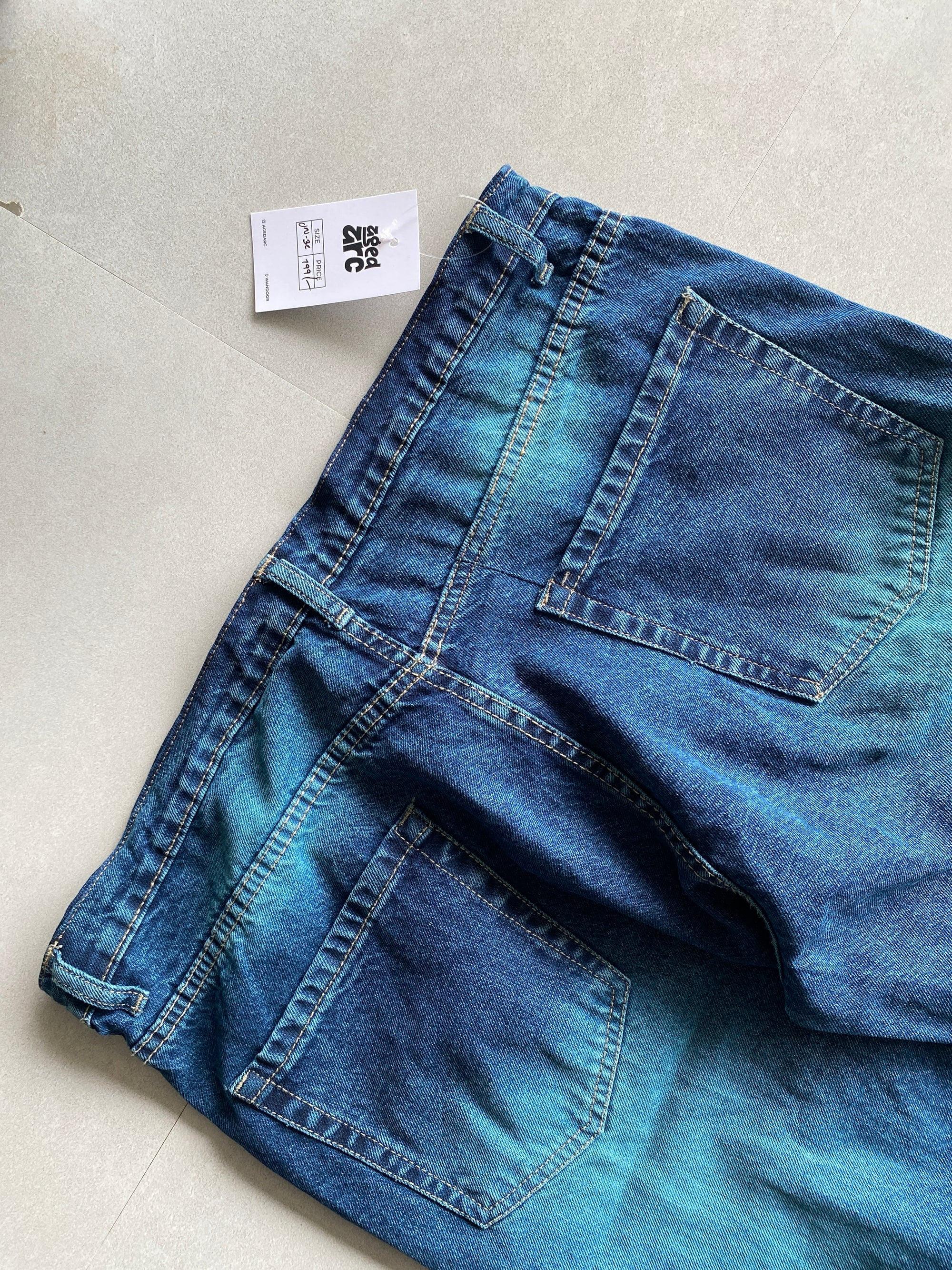 BAGGY DENIM - L