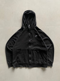 VINTAGE NIKE ZIPPER HOODIE - XL