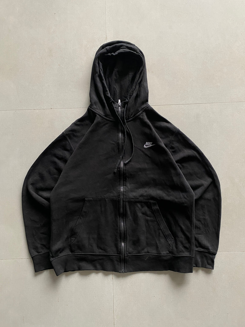 VINTAGE NIKE ZIPPER HOODIE - XL
