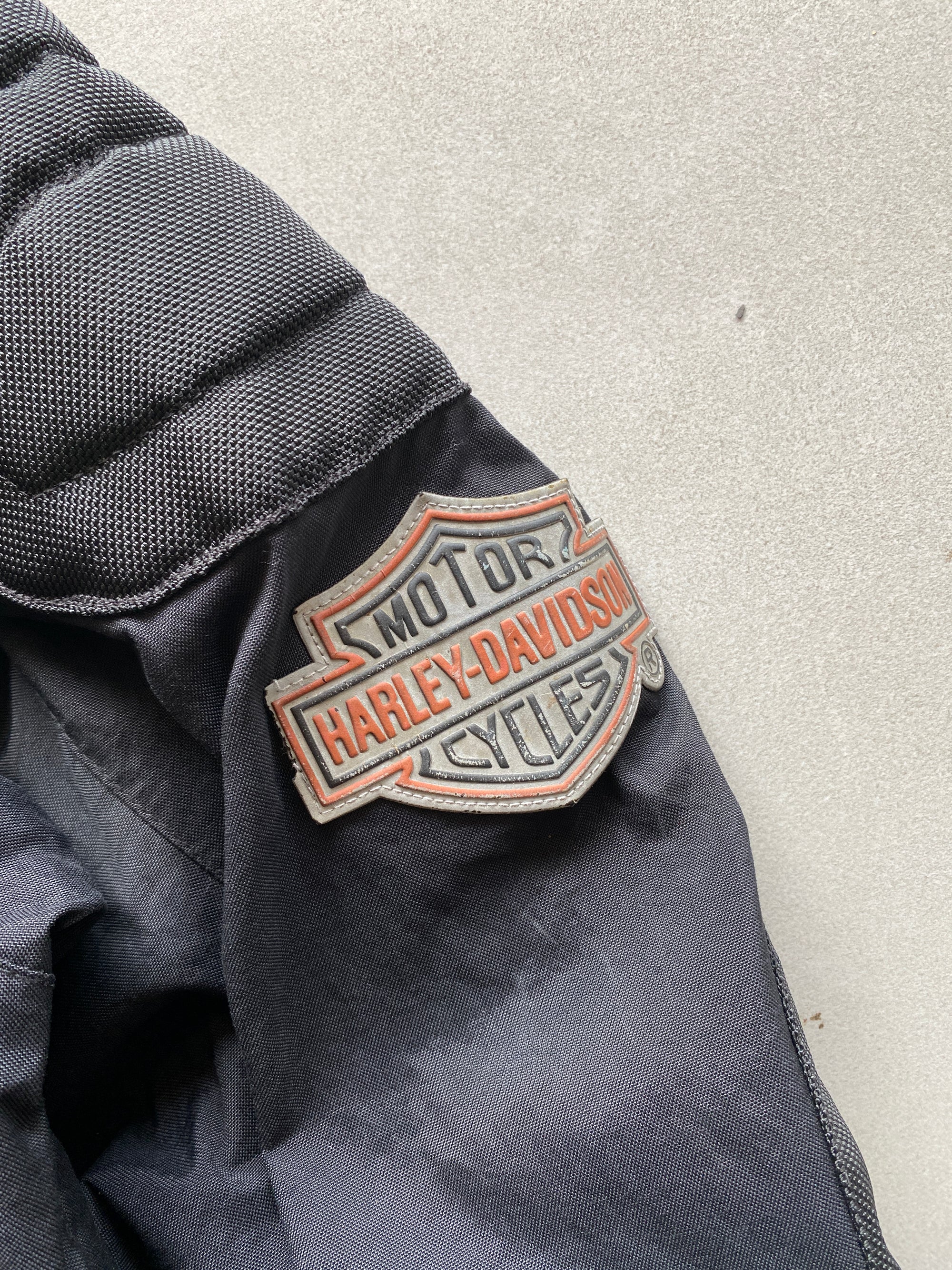 VINTAGE HARLEY DAVIDSON FXG MOTORCYCLE JACKET - XL