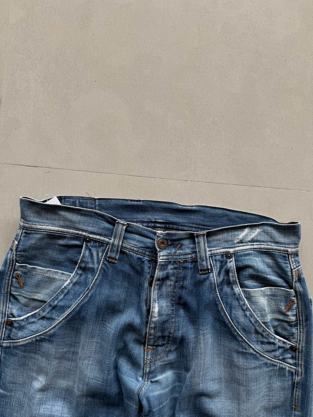 VINTAGE PEPE JEAN HEAVY DENIM - L