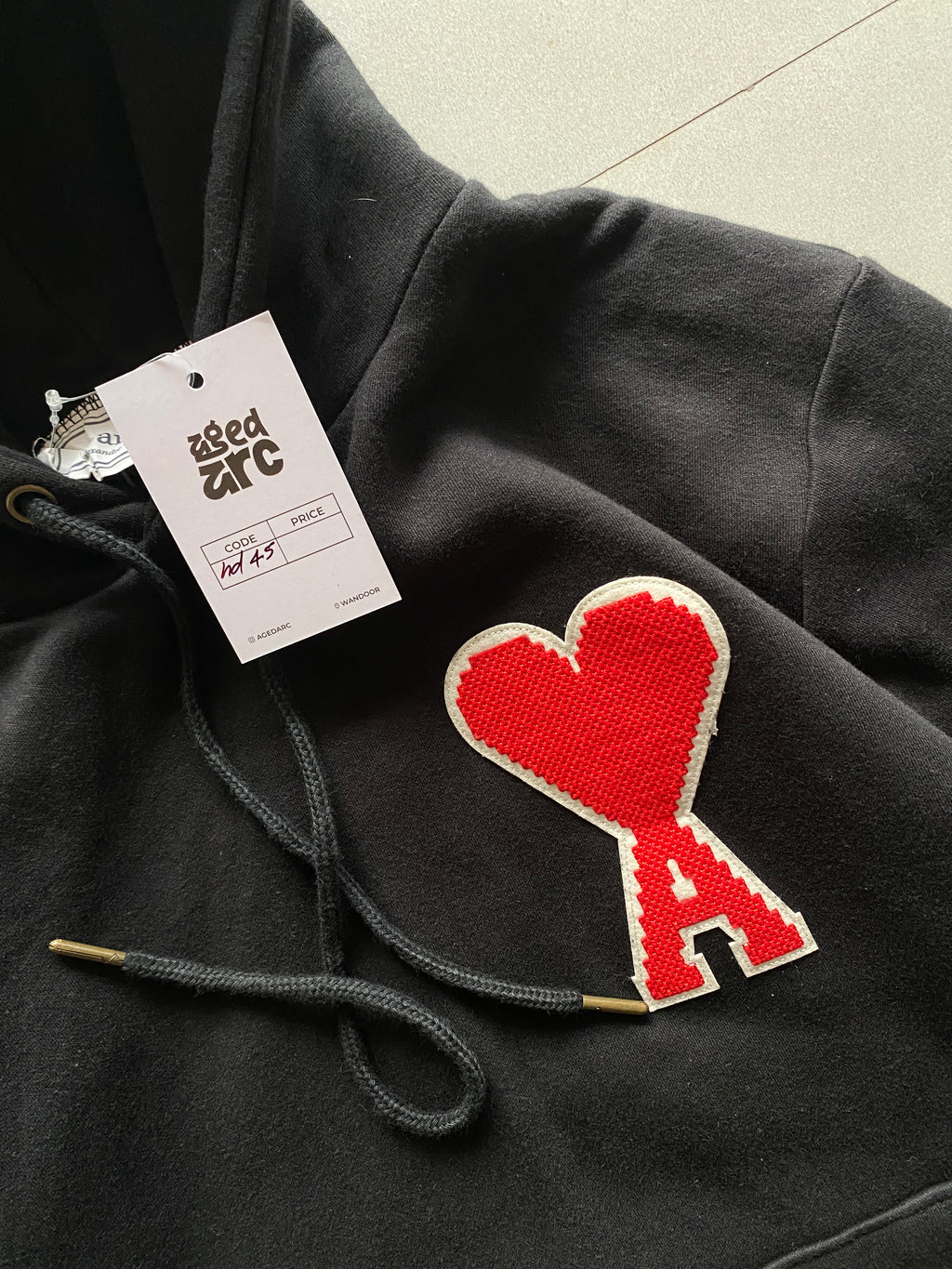 AMI PARIS HOODIE - S