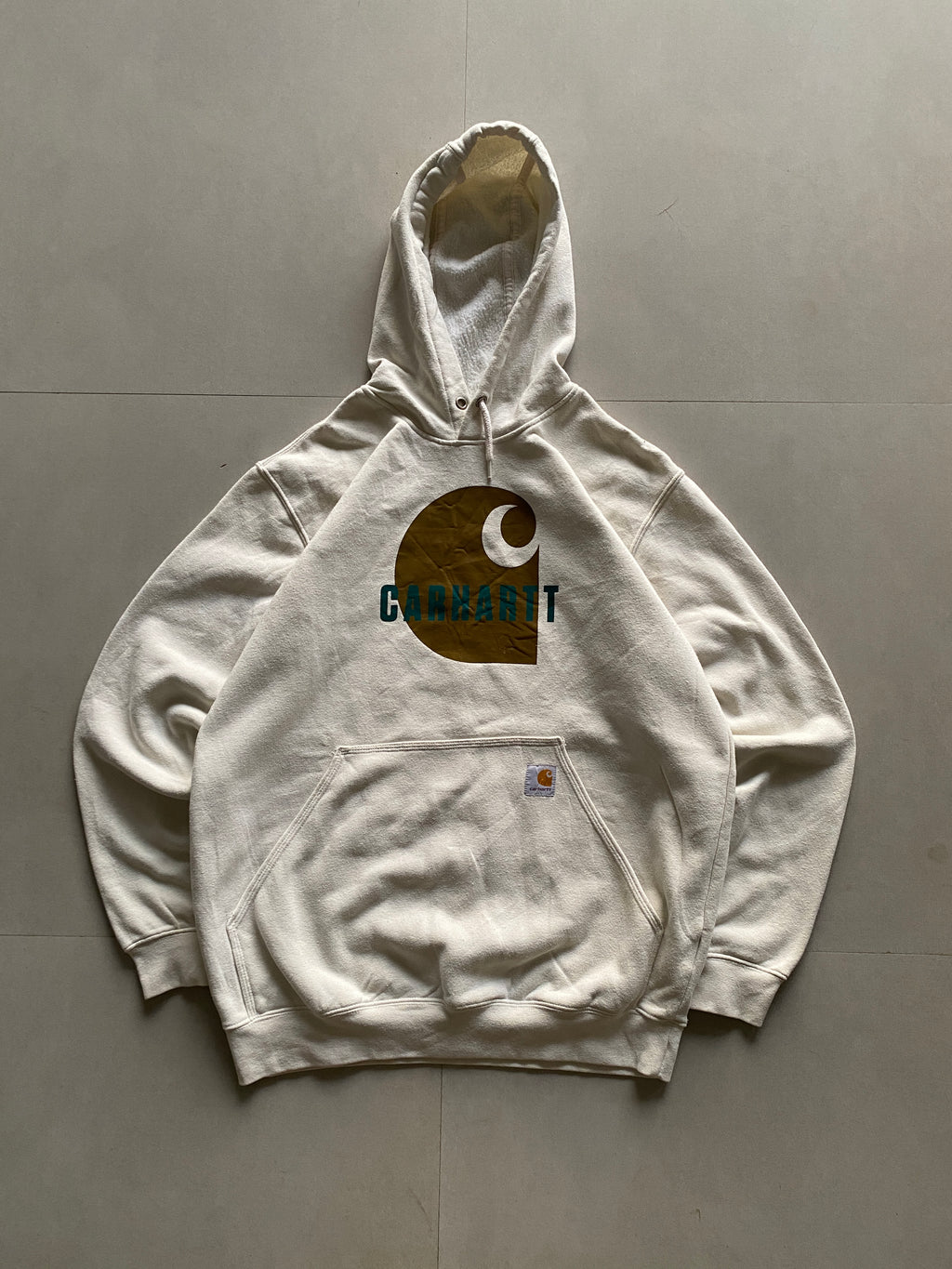 CARHARTT BIG LOGO HOODIE - XL