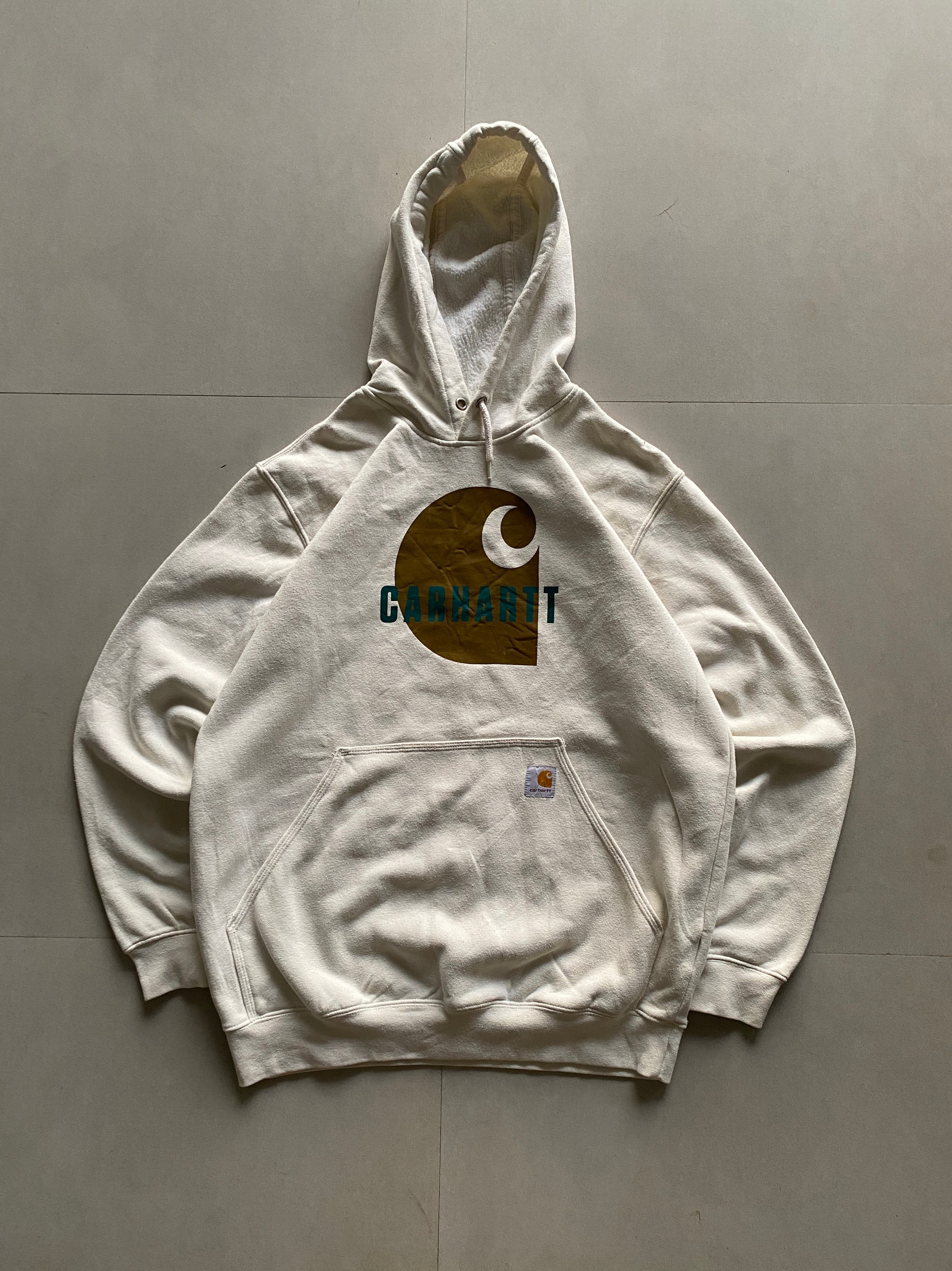 CARHARTT BIG LOGO HOODIE - XL