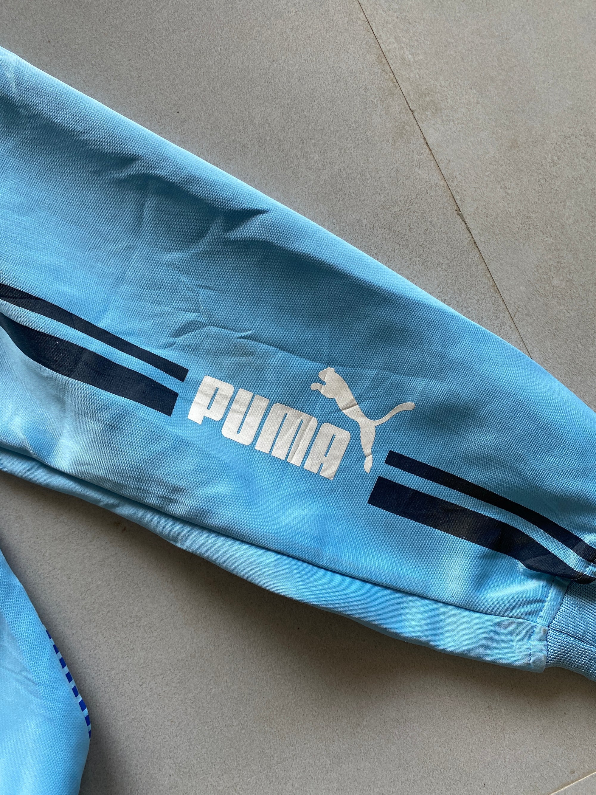 VINTAGE PUMA SPELL OUT JACKET - XL