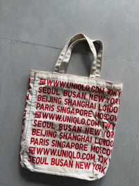 UNIQLO CITY CANVAS TOTE BAG