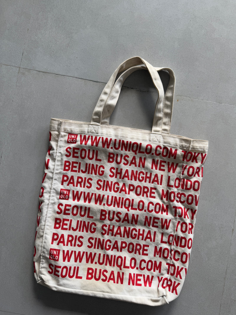 UNIQLO CITY CANVAS TOTE BAG