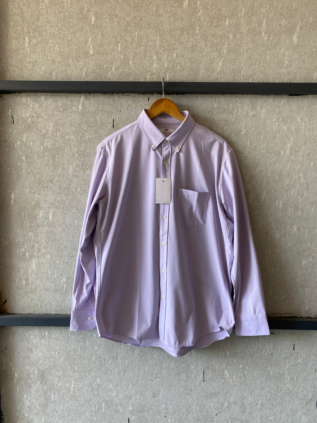 UNIQLO TEXTURED SHIRT - L