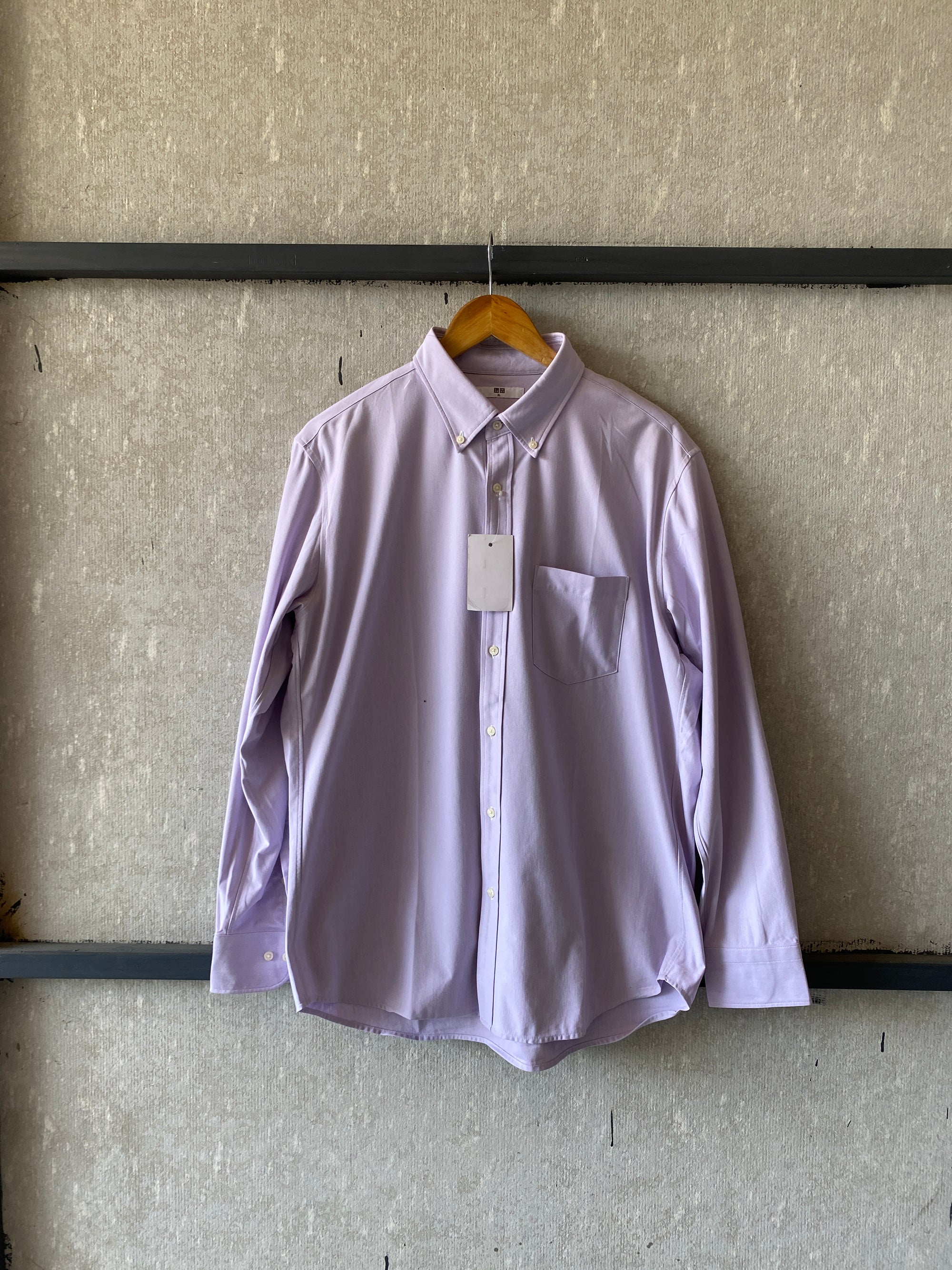 UNIQLO TEXTURED SHIRT - L